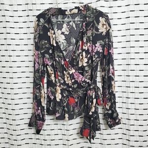 NWOT Collective Concepts Floral Print Wrap